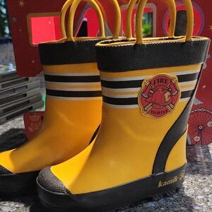 NEW KAMIK  Firefighter Toddler Rain Boots